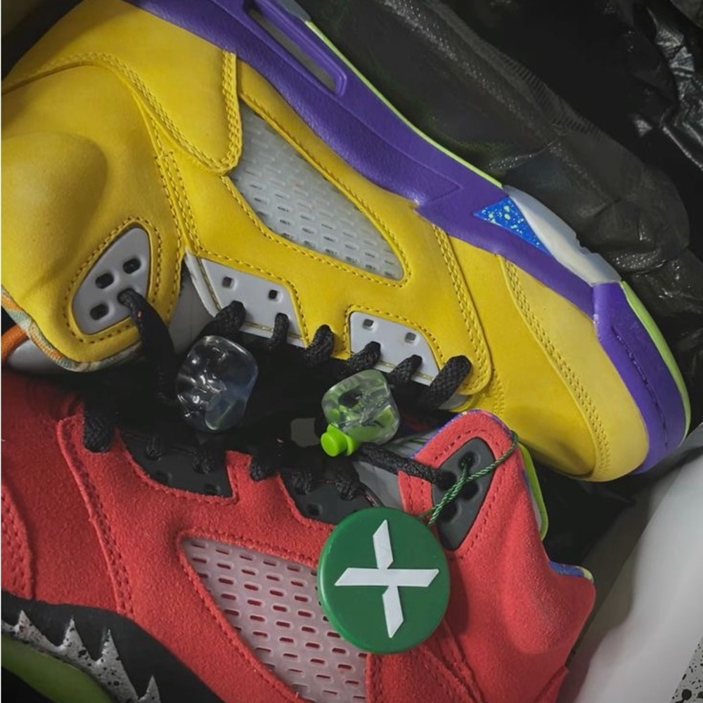 Jordan 5 “What the…” Sneakers